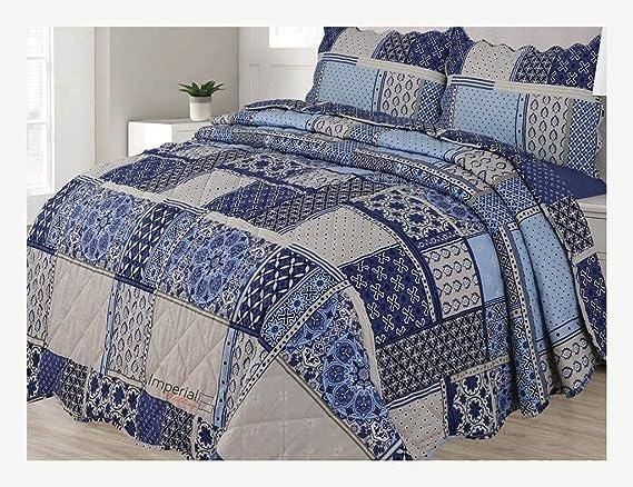 Moon Night 100% Polyester 150 GSM Double Duvet with 2 Matching Pillowcases